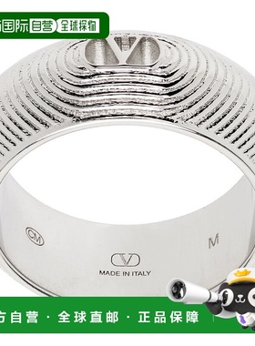 香港直邮Valentino 华伦天奴 男士 Ovalette Metal 戒指 7Y2J0AM7