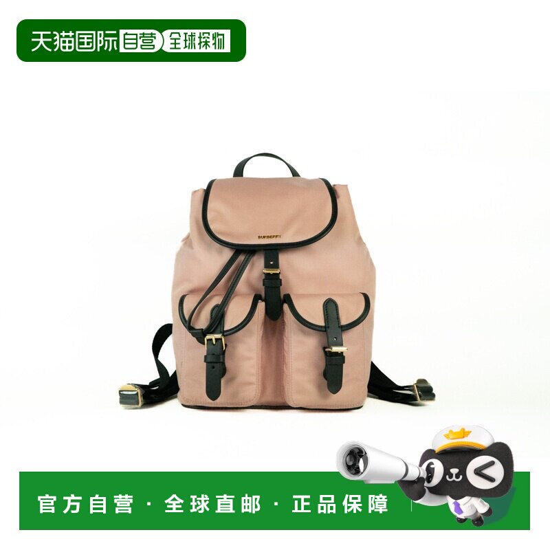 欧洲直邮burberry博柏利 女士 经典品牌徽标双肩包单肩包