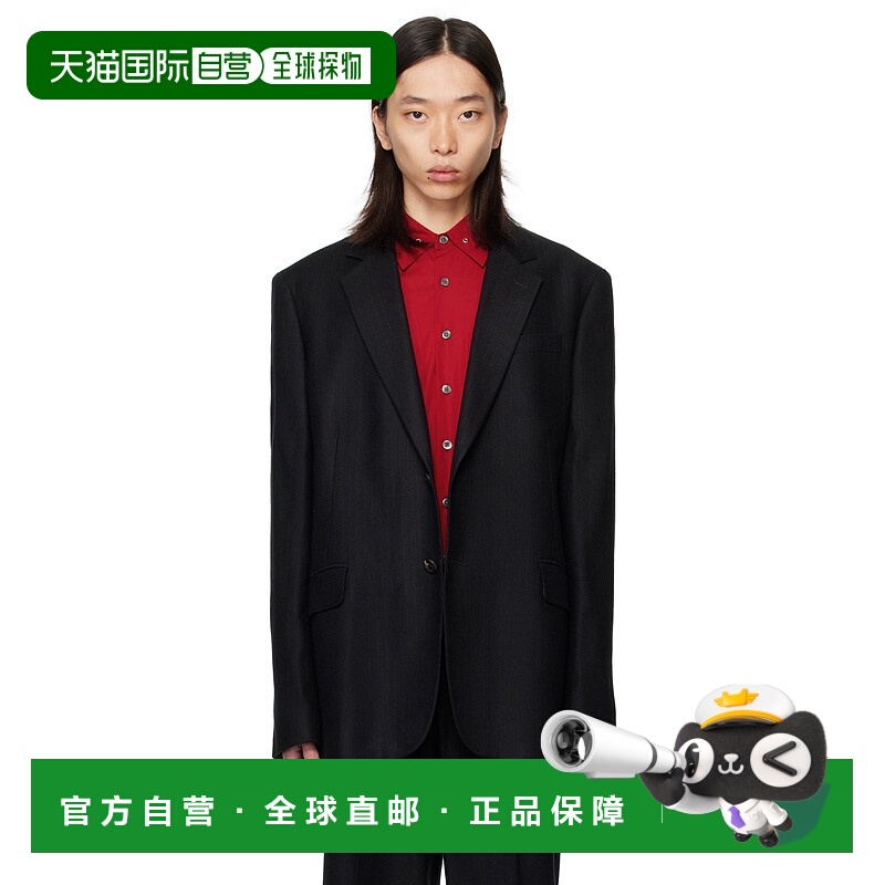 1h可退 香港直邮Our Legacy 男士 黑色 Ceremony 西装外套 M4250C