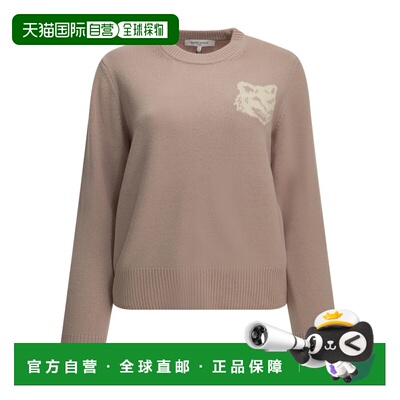 香港直邮MAISON KITSUNÉ 女士针织衫 NW00808KM03【付后1h可退】