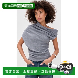 香港直邮Staud 女士 Mabel 毛衣 grey灰色 舒适时尚