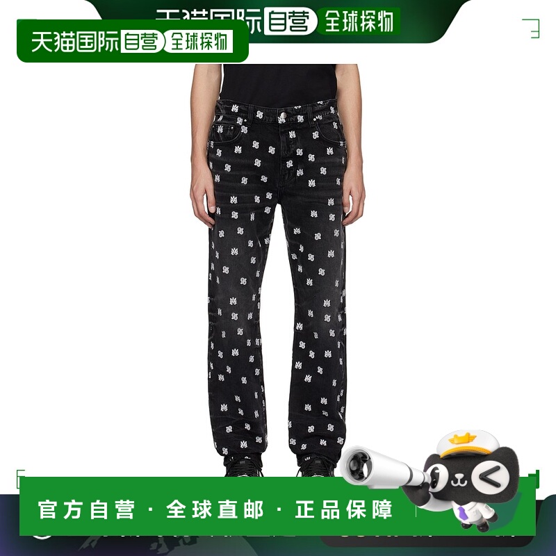 香港直邮AMIRI 男士 徽标刺绣牛仔裤 AW23MDF005 colorful花色 舒