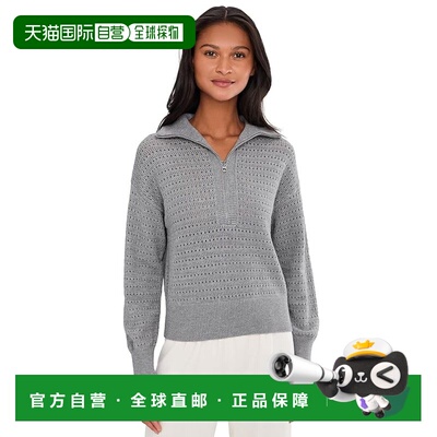 美国直邮VARLEY 女士 Darla 半拉链针织毛衣  舒适时尚通勤