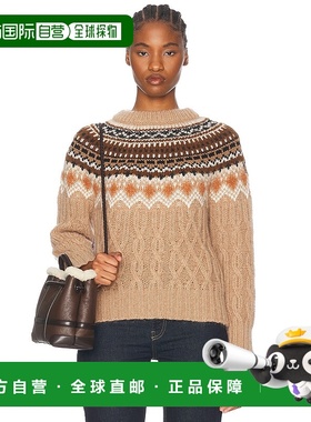 香港直邮moncler 盟可睐 女士 圆领毛衣 9C00001M4504针织