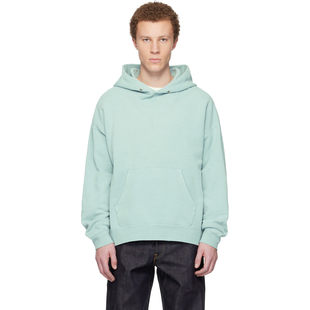 香港直邮Visvim 连帽衫 Jumbo DMGD 蓝色 男士 维斯维木 P.O.