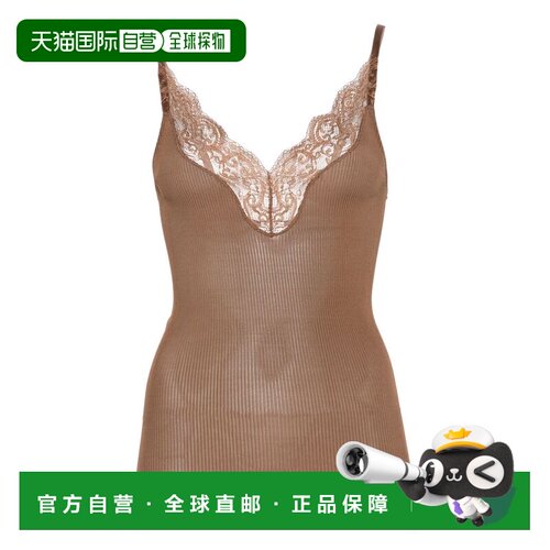 1h可退 Saint Laurent 圣罗兰 女士 蕾丝真丝上衣 796843