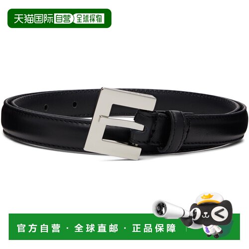 香港直邮ANINE BING 女士 黑色 Nicola 腰带 A1210976BLK1Black