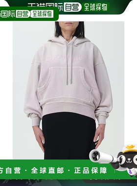 香港直邮Off-White 女士 Laundry 徽标连帽卫衣 OWBB061S24FLE002
