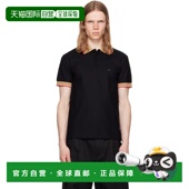 香港直邮Burberry Logo 巴宝莉 1h可退 男士 黑色 Collar Cotton