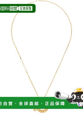 香港直邮Burberry 巴宝莉 女士 Check Granulation T-Bar 项链 81