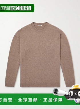 香港直邮AURALEE 男士 羊绒毛衣 A25AP02BC53338498