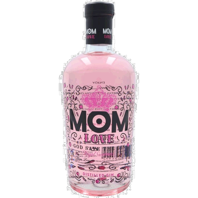 欧洲直邮MOM玛姆LOVE金酒杜松子酒37.5%水果香气口感佳700毫升