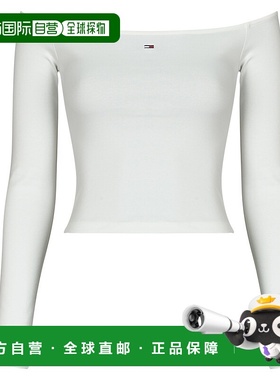 欧洲直邮Tommy Jeans  女衣服 秋冬2025 长袖T恤 TJW SLIM ESSENT