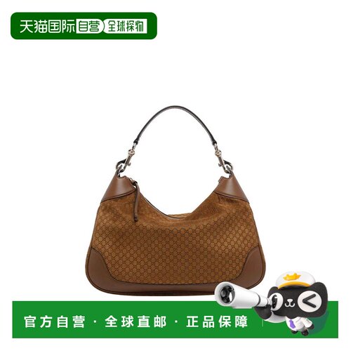 1h可退 欧洲直邮GUCCI 女士斜挎包 855251AAEE72118 CO 棕色 Gucc