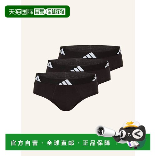 香港直邮ADIDAS 男士内裤 100170343513001 CO 黑色 3-pack brief