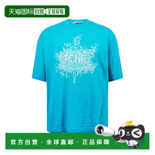 1h可退 香港直邮Acne Studios 艾克妮 男士 EXTORR DEVIL 徽标T恤