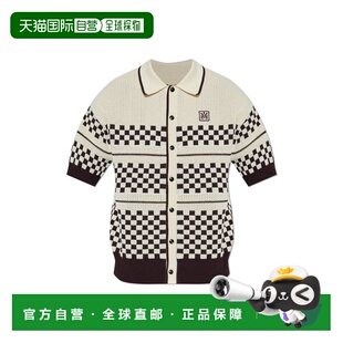 1h可退 香港直邮AMIRI 男士 格纹短袖针织衫 AMTOKN1083 colorful
