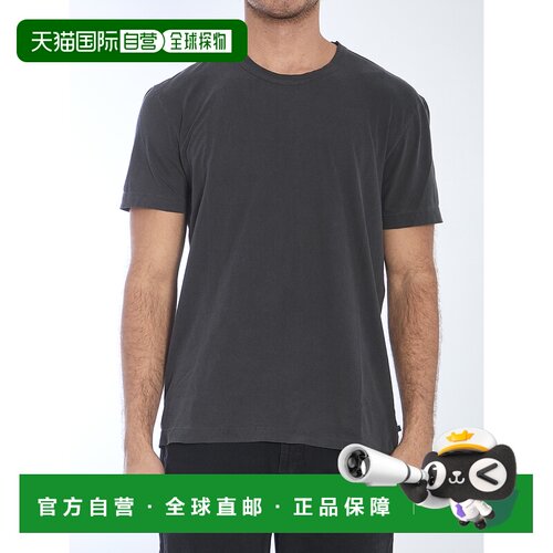 香港直邮James Perse 男士T恤 MLJ3311CRN SS2026 黑色 Cotton t-