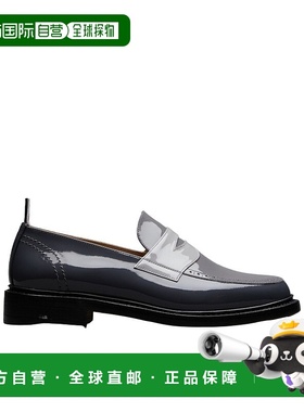 香港直邮Thom Browne 圆头缝线细节乐福鞋 MFL085B00216