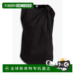 242WRT1468FB01 1h可退 香港直邮TOTÊME 女士 扭曲棉质斜纹布上衣