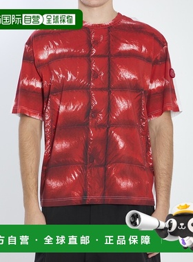 香港直邮MONCLER X ASAP ROCKY 男士 立体错视画T恤 K20978C00001