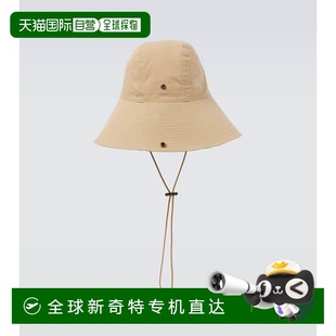 香港直邮Burberry 男士 1h可退 巴宝莉 舒适 棉渔夫帽 beige米色