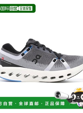 自营欧洲直邮ON昂跑 CLOUDSURFER男士黑色/马里布白聚酯纤维缓震