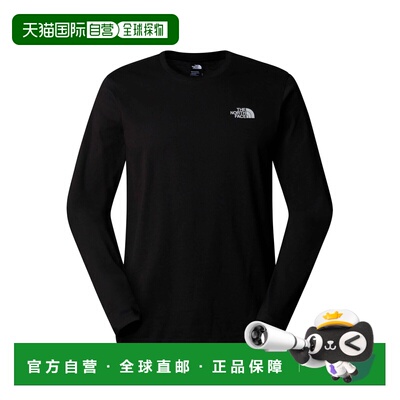 自营欧洲直邮The North Face北面 Simple Dome男士黑色棉圆领长袖