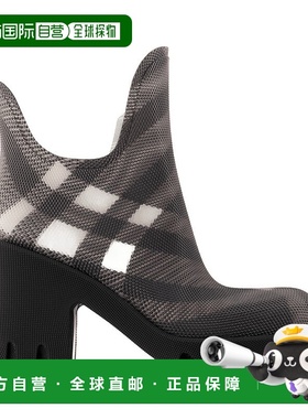 1h可退 香港直邮Burberry 巴宝莉 女士 Marsh 格紋一腳蹬靴 80833