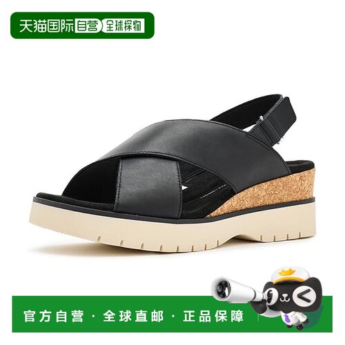 美国直邮clarks originals 其乐 女士 Diaz 交叉带高跟鞋凉鞋