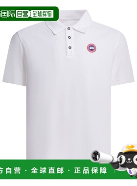 1h可退 香港直邮Canada Goose 加拿大鹅 男士 BECKLEY POLO 白色