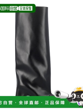 1h可退 香港直邮Coperni 女士 Bridge 皮质及膝靴子 COPSH03857BL