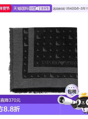 香港直邮Emporio Armani 徽标围巾 EM003763AF19809配饰