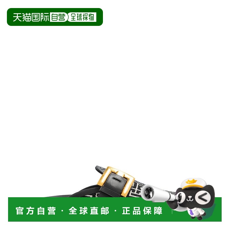 1h可退 香港直邮Balmain 巴尔曼 男士 PB Monogram Anthem 拖鞋 F