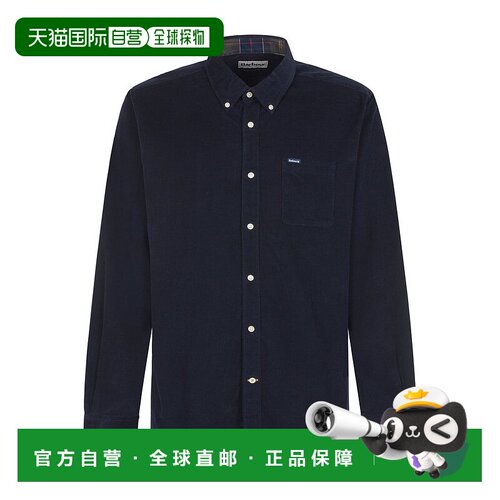 1h可退 香港直邮Barbour 巴伯尔 男士 紐扣長袖襯衫 MSH5001