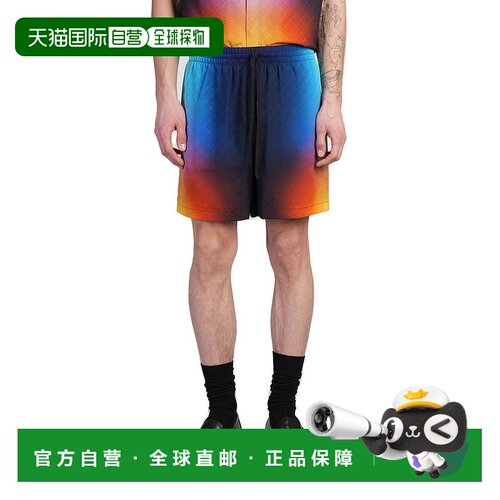 1h可退 香港直邮Casablanca 男士 卡薩布蘭卡漸層短褲 MS25TR0120