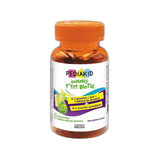 欧洲直邮Pediakid佩迪克儿童肠胃益生菌调理软糖60粒 调节肠道菌