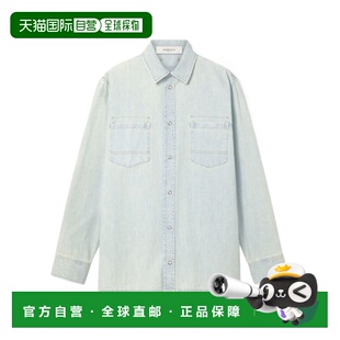 1h可退 Golden Goose Deluxe Brand 长袖牛仔衬衫 GMP02519.P0023