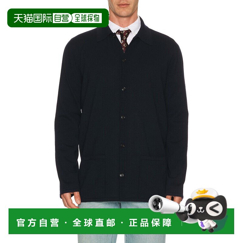 美国直邮valentino 华伦天奴 男士 羊毛针织开衫 9V3KA06QBLY