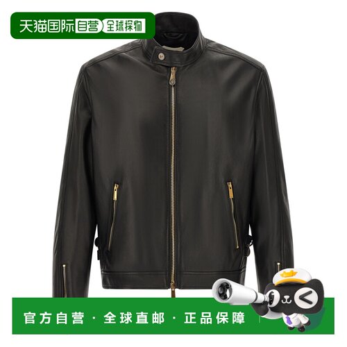 1h可退 欧洲直邮VERSACE 男士皮衣 10270501A189801B000 AW2026