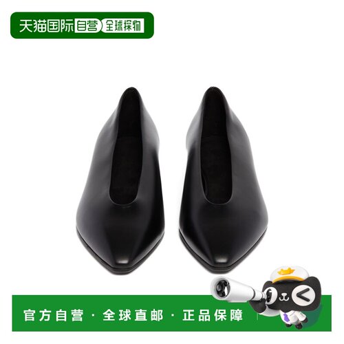 香港直邮Loro Piana 诺悠翩雅 女士 Rebecca 皮质尖头平底鞋 FSW0