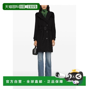 香港直邮Burberry 巴宝莉 女士 双排扣系腰带风衣 8079409博柏利