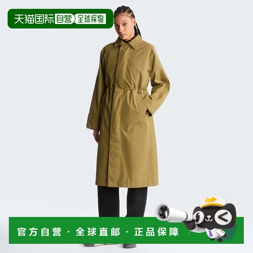 自营欧洲直邮The North Face北面 女士雪松色Triclimate®派克大衣