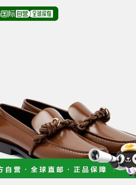 香港直邮Jil Sander 吉尔 桑达 女士 Tangle 皮质乐福鞋