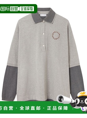 香港直邮Stella McCartney 徽标拼接橄榄球衫 6J04263SQA12长袖