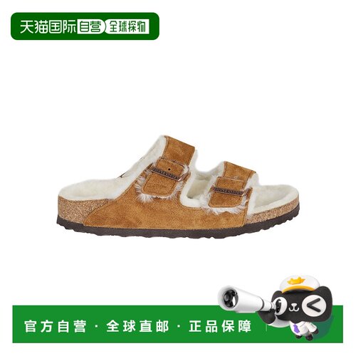 香港直邮BIRKENSTOCK 男士凉鞋 1001135MINK AW2025 棕色 徽标拖