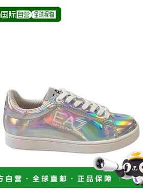 1h可退 香港直邮EA7 Emporio Armani 徽标细节休闲运动鞋 2780797