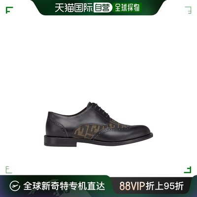 香港直邮FENDI 23FW 徽标商务正装鞋 Men