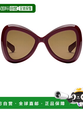 1h可退 香港直邮Valentino 华伦天奴 女士 V III 金色太阳眼镜 VL