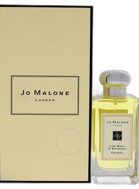 欧洲直邮JO MALONE/祖马龙香水青柠罗勒与柑橘Lime Basil Man正品